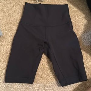 lululemon align shorts, 8 inch, black